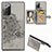 Coque Ultra Fine Silicone Souple Housse Etui avec Aimante Magnetique S05D pour Samsung Galaxy Note 20 5G Gris