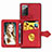 Coque Ultra Fine Silicone Souple Housse Etui avec Aimante Magnetique S05D pour Samsung Galaxy Note 20 5G Petit