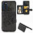 Coque Ultra Fine Silicone Souple Housse Etui avec Aimante Magnetique S05D pour Samsung Galaxy S20 Noir