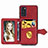 Coque Ultra Fine Silicone Souple Housse Etui avec Aimante Magnetique S05D pour Samsung Galaxy S20 Petit