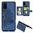 Coque Ultra Fine Silicone Souple Housse Etui avec Aimante Magnetique S05D pour Samsung Galaxy S20 Plus Petit