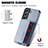 Coque Ultra Fine Silicone Souple Housse Etui avec Aimante Magnetique S05D pour Samsung Galaxy S21 5G Petit