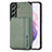 Coque Ultra Fine Silicone Souple Housse Etui avec Aimante Magnetique S05D pour Samsung Galaxy S21 5G Petit