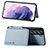 Coque Ultra Fine Silicone Souple Housse Etui avec Aimante Magnetique S05D pour Samsung Galaxy S21 FE 5G Petit