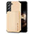 Coque Ultra Fine Silicone Souple Housse Etui avec Aimante Magnetique S05D pour Samsung Galaxy S24 5G Or