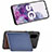 Coque Ultra Fine Silicone Souple Housse Etui avec Aimante Magnetique S06D pour Samsung Galaxy S20 Petit