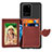 Coque Ultra Fine Silicone Souple Housse Etui avec Aimante Magnetique S06D pour Samsung Galaxy S20 Ultra 5G Petit