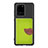 Coque Ultra Fine Silicone Souple Housse Etui avec Aimante Magnetique S06D pour Samsung Galaxy S20 Ultra 5G Vert