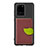 Coque Ultra Fine Silicone Souple Housse Etui avec Aimante Magnetique S06D pour Samsung Galaxy S20 Ultra Petit