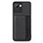 Coque Ultra Fine Silicone Souple Housse Etui avec Aimante Magnetique S07D pour Realme C30s Noir