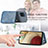 Coque Ultra Fine Silicone Souple Housse Etui avec Aimante Magnetique S07D pour Samsung Galaxy A12 5G Petit