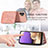 Coque Ultra Fine Silicone Souple Housse Etui avec Aimante Magnetique S07D pour Samsung Galaxy A32 5G Petit