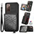 Coque Ultra Fine Silicone Souple Housse Etui avec Aimante Magnetique S08D pour Samsung Galaxy S20 FE 4G Petit