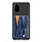 Coque Ultra Fine Silicone Souple Housse Etui avec Aimante Magnetique S08D pour Samsung Galaxy S20 Plus Petit