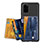 Coque Ultra Fine Silicone Souple Housse Etui avec Aimante Magnetique S08D pour Samsung Galaxy S20 Plus Petit