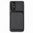 Coque Ultra Fine Silicone Souple Housse Etui avec Aimante Magnetique S09D pour Samsung Galaxy A52 4G Noir