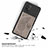 Coque Ultra Fine Silicone Souple Housse Etui avec Aimante Magnetique S09D pour Samsung Galaxy A91 Petit