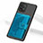 Coque Ultra Fine Silicone Souple Housse Etui avec Aimante Magnetique S09D pour Samsung Galaxy M80S Petit