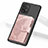 Coque Ultra Fine Silicone Souple Housse Etui avec Aimante Magnetique S09D pour Samsung Galaxy M80S Rose