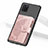Coque Ultra Fine Silicone Souple Housse Etui avec Aimante Magnetique S09D pour Samsung Galaxy Note 10 Lite Rose