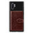 Coque Ultra Fine Silicone Souple Housse Etui avec Aimante Magnetique S09D pour Samsung Galaxy Note 10 Plus 5G Marron