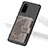 Coque Ultra Fine Silicone Souple Housse Etui avec Aimante Magnetique S09D pour Samsung Galaxy S20 5G Gris