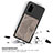 Coque Ultra Fine Silicone Souple Housse Etui avec Aimante Magnetique S09D pour Samsung Galaxy S20 5G Petit