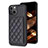 Coque Ultra Fine Silicone Souple Housse Etui avec Aimante Magnetique S10D pour Apple iPhone 13 Noir