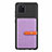 Coque Ultra Fine Silicone Souple Housse Etui avec Aimante Magnetique S10D pour Samsung Galaxy A81 Violet