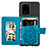 Coque Ultra Fine Silicone Souple Housse Etui avec Aimante Magnetique S11D pour Samsung Galaxy S20 Ultra Petit