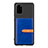 Coque Ultra Fine Silicone Souple Housse Etui avec Aimante Magnetique S12D pour Samsung Galaxy S20 Plus 5G Bleu