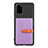 Coque Ultra Fine Silicone Souple Housse Etui avec Aimante Magnetique S12D pour Samsung Galaxy S20 Plus 5G Violet