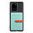 Coque Ultra Fine Silicone Souple Housse Etui avec Aimante Magnetique S12D pour Samsung Galaxy S20 Ultra Petit