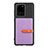 Coque Ultra Fine Silicone Souple Housse Etui avec Aimante Magnetique S12D pour Samsung Galaxy S20 Ultra Petit