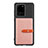 Coque Ultra Fine Silicone Souple Housse Etui avec Aimante Magnetique S12D pour Samsung Galaxy S20 Ultra Rose