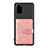 Coque Ultra Fine Silicone Souple Housse Etui avec Aimante Magnetique S13D pour Samsung Galaxy S20 Plus Or Rose