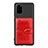 Coque Ultra Fine Silicone Souple Housse Etui avec Aimante Magnetique S14D pour Samsung Galaxy S20 Plus Rouge