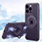 Coque Ultra Fine Silicone Souple Housse Etui avec Mag-Safe Magnetic Magnetique AC1 pour Apple iPhone 13 Pro Max Petit