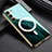 Coque Ultra Fine Silicone Souple Housse Etui avec Mag-Safe Magnetic Magnetique AC1 pour Samsung Galaxy S21 5G Petit