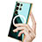 Coque Ultra Fine Silicone Souple Housse Etui avec Mag-Safe Magnetic Magnetique AC1 pour Samsung Galaxy S21 Ultra 5G Petit