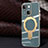 Coque Ultra Fine Silicone Souple Housse Etui avec Mag-Safe Magnetic Magnetique C01 pour Apple iPhone 14 Gris Lavende