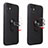 Coque Ultra Fine Silicone Souple Housse Etui avec Support Bague Anneau Aimante Magnetique A01 pour Apple iPhone 11 Petit