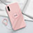 Coque Ultra Fine Silicone Souple Housse Etui avec Support Bague Anneau Aimante Magnetique A01 pour Huawei Enjoy 10 Petit