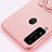 Coque Ultra Fine Silicone Souple Housse Etui avec Support Bague Anneau Aimante Magnetique A01 pour Huawei Honor Play4T Petit