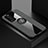 Coque Ultra Fine Silicone Souple Housse Etui avec Support Bague Anneau Aimante Magnetique A01 pour Huawei Honor X10 5G Gris