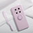 Coque Ultra Fine Silicone Souple Housse Etui avec Support Bague Anneau Aimante Magnetique A01 pour Huawei Mate 40E Pro 4G Violet Clair