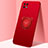 Coque Ultra Fine Silicone Souple Housse Etui avec Support Bague Anneau Aimante Magnetique A01 pour Oppo A53 5G Rouge