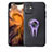 Coque Ultra Fine Silicone Souple Housse Etui avec Support Bague Anneau Aimante Magnetique A02 pour Apple iPhone 11 Petit