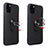 Coque Ultra Fine Silicone Souple Housse Etui avec Support Bague Anneau Aimante Magnetique A02 pour Apple iPhone 11 Pro Petit