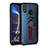 Coque Ultra Fine Silicone Souple Housse Etui avec Support Bague Anneau Aimante Magnetique A02 pour Huawei Honor View 10 Lite Bleu